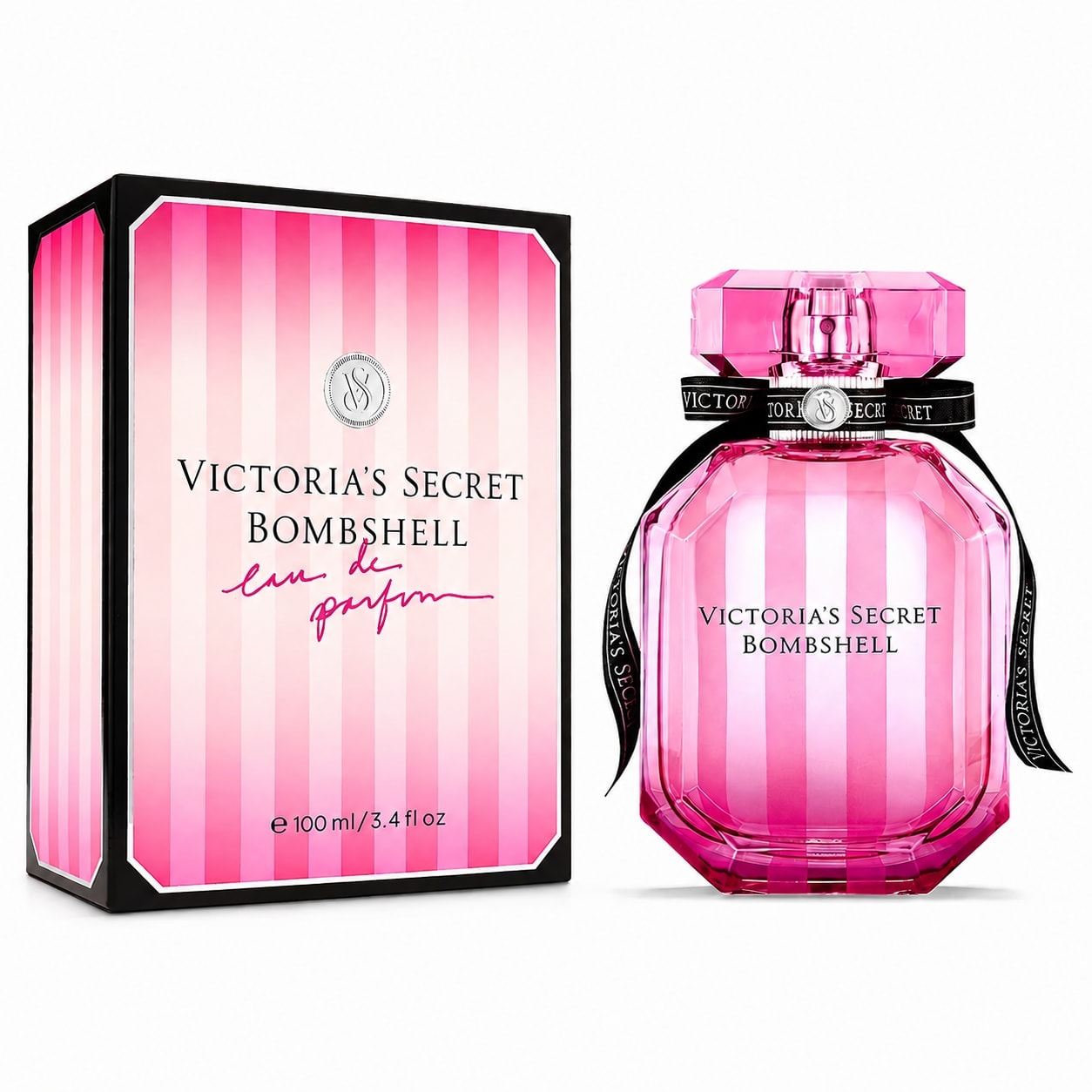 Eau de parfum Bombshell con su caja