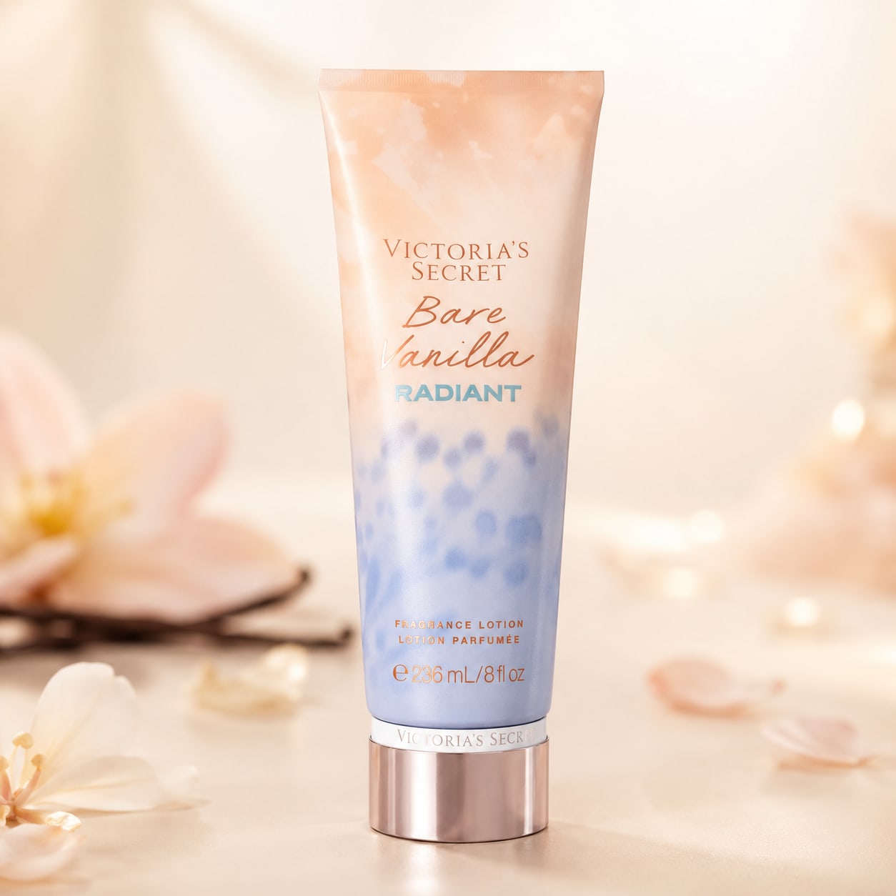 Bare Vanilla Radiant, loción corporal 236 ml